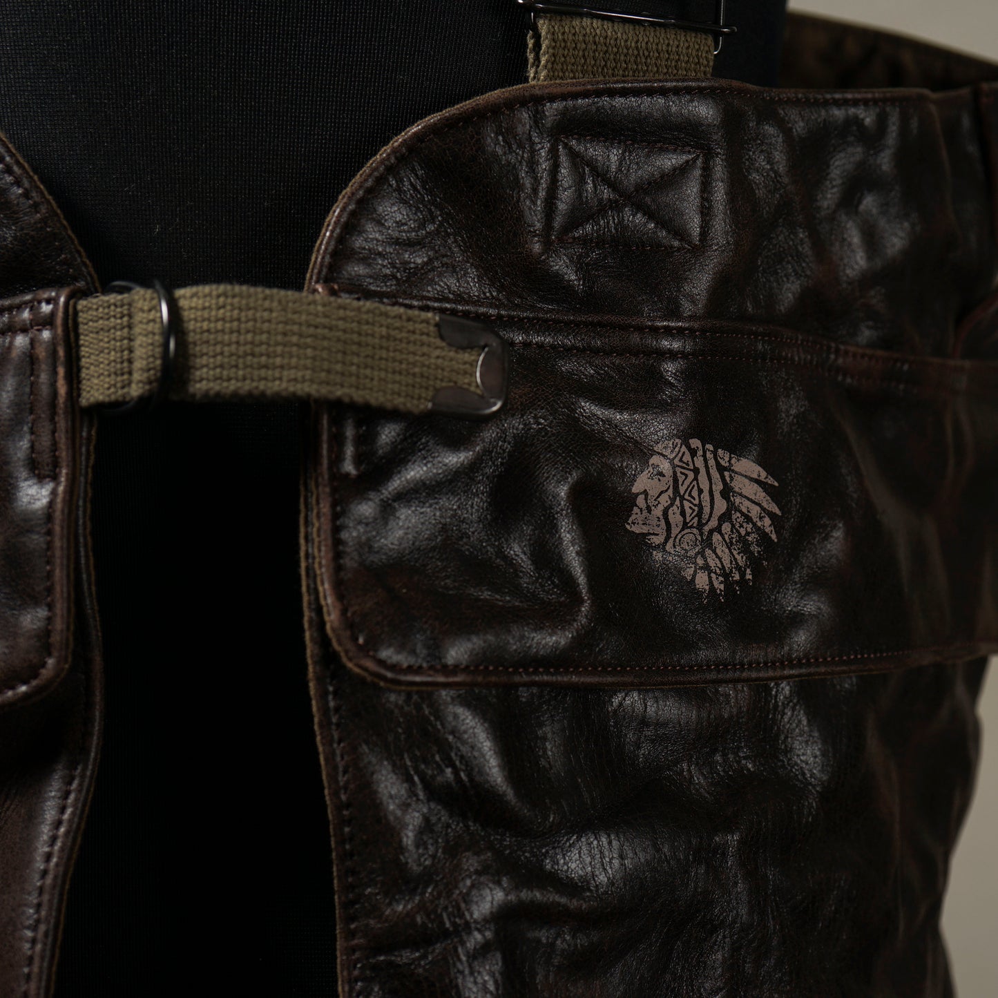Spirit of 101 - LEATHER TOOL VEST / OC6102