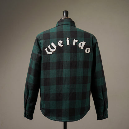 Weirdo - L/S QUILTING CHECK SHIRTS / WRD5307