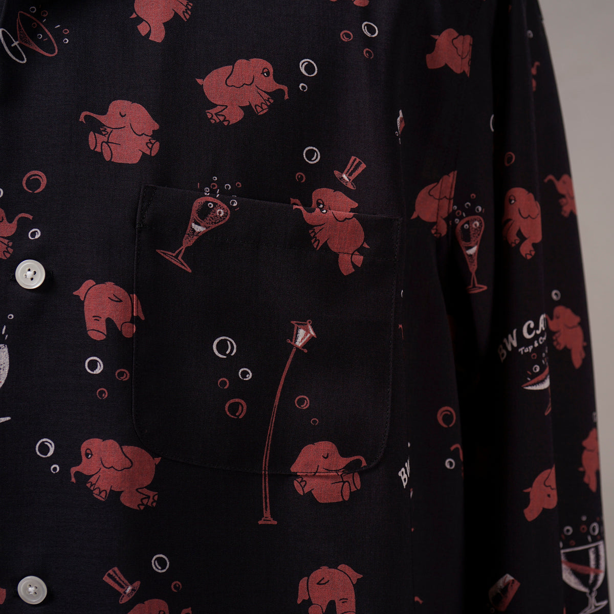BW CAVE x GLADHAND - Pink Elephants Shirts / BWCGH6301
