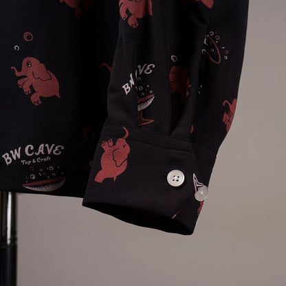BW CAVE x GLADHAND - Pink Elephants Shirts / BWCGH6301