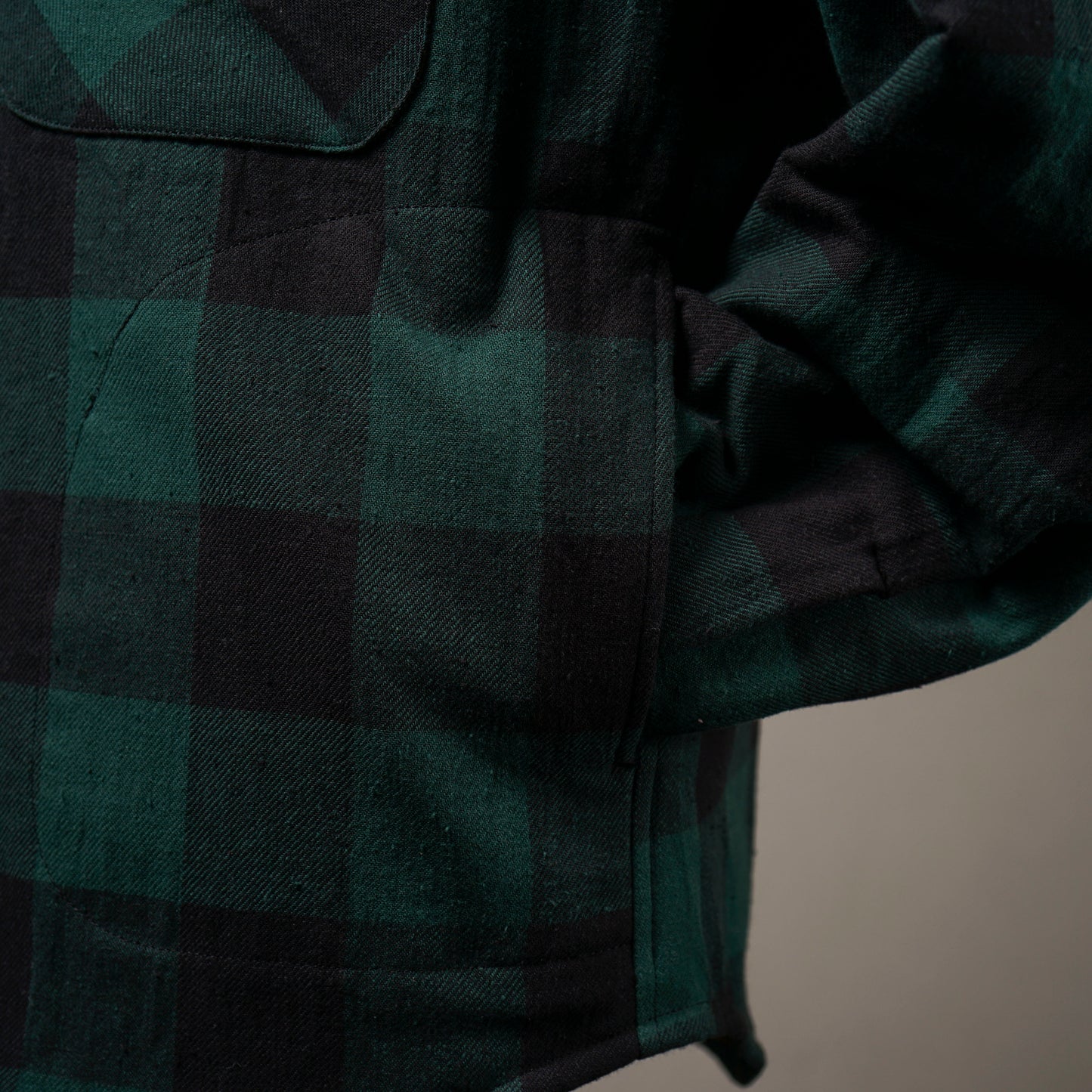 Weirdo - L/S QUILTING CHECK SHIRTS / WRD5307