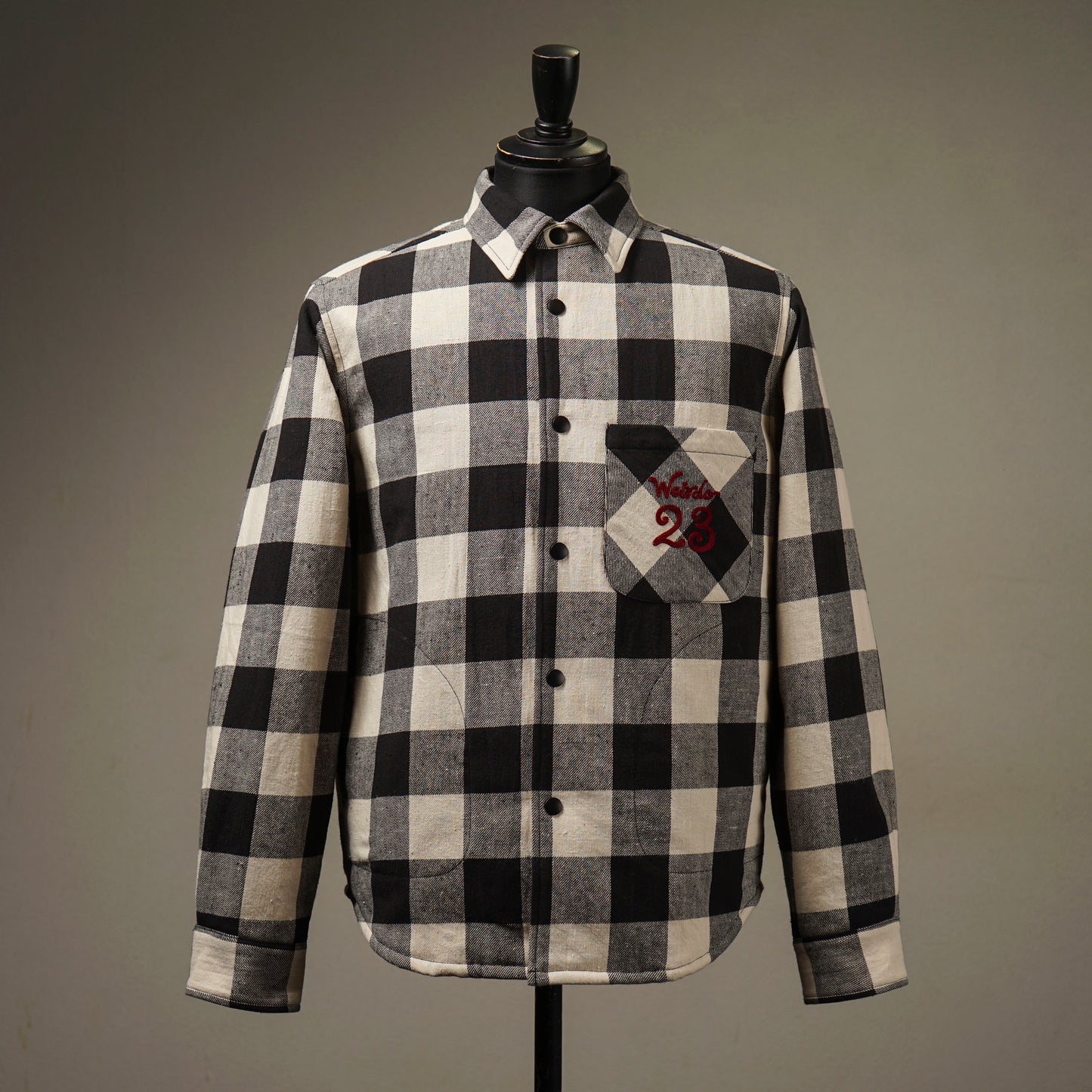 Weirdo - L/S QUILTING CHECK SHIRTS / WRD5307