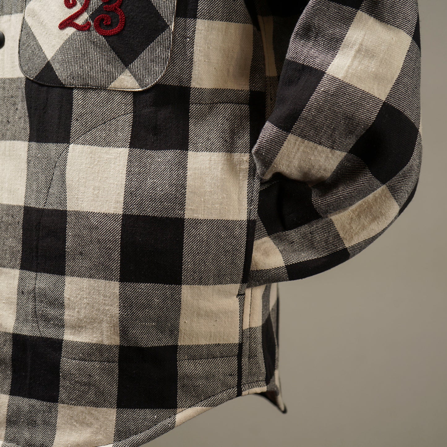 Weirdo - L/S QUILTING CHECK SHIRTS / WRD5307