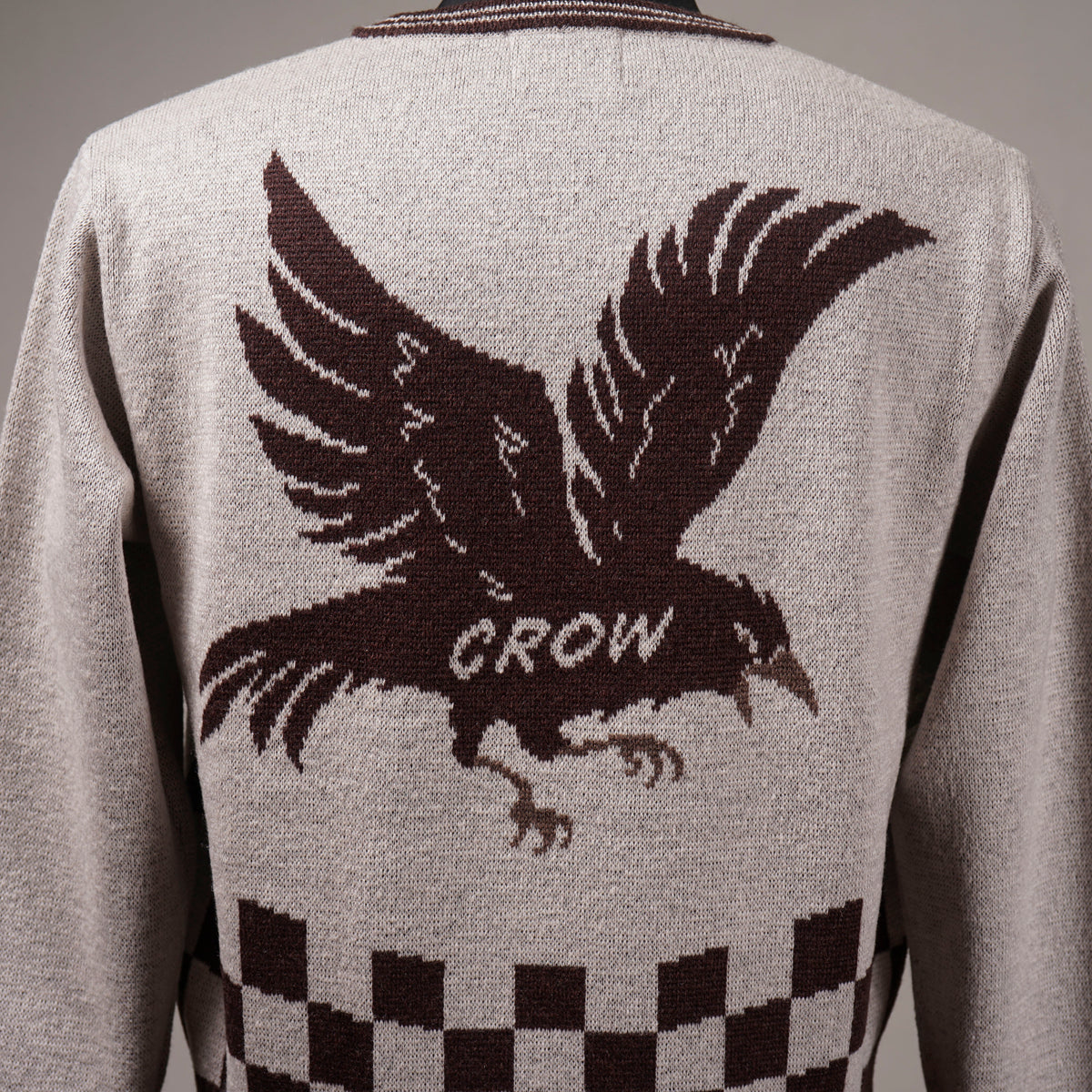 THE RACING CROW - V NECK SWEATER / OC6312