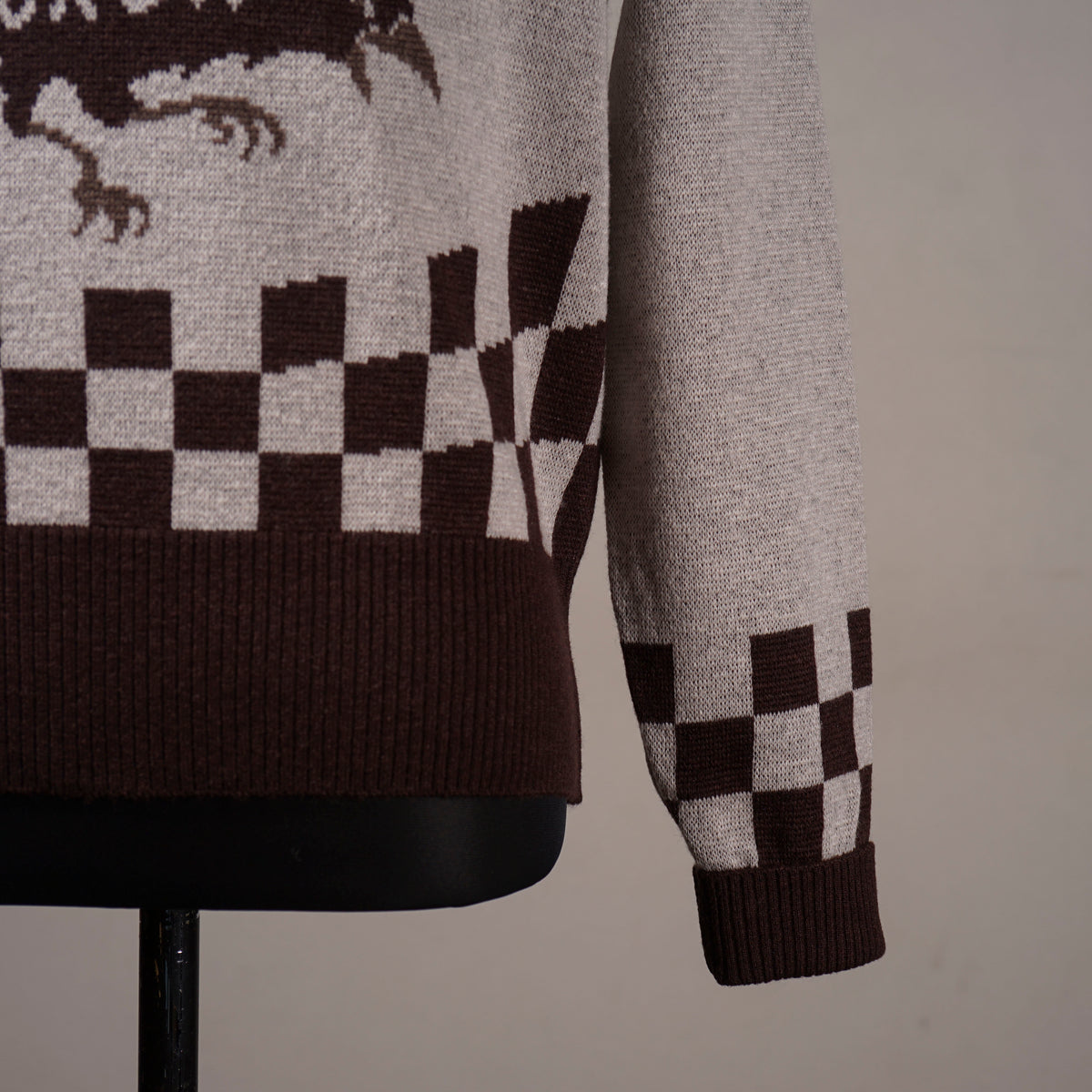 THE RACING CROW - V NECK SWEATER / OC6312