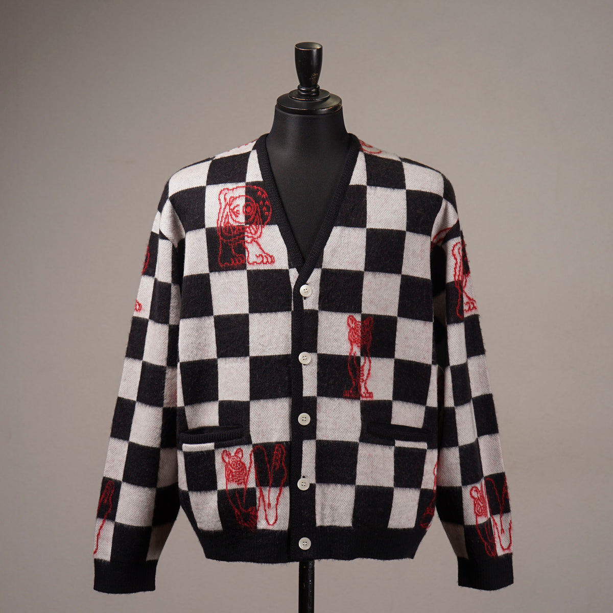 WEIRDO INITIALS - CARDIGAN / WRD6311