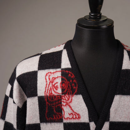 WEIRDO INITIALS - CARDIGAN / WRD6311