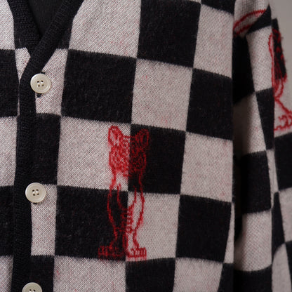 WEIRDO INITIALS - CARDIGAN / WRD6311