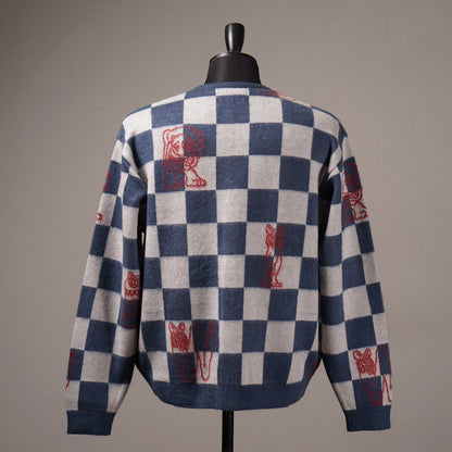 WEIRDO INITIALS - CARDIGAN / WRD6311