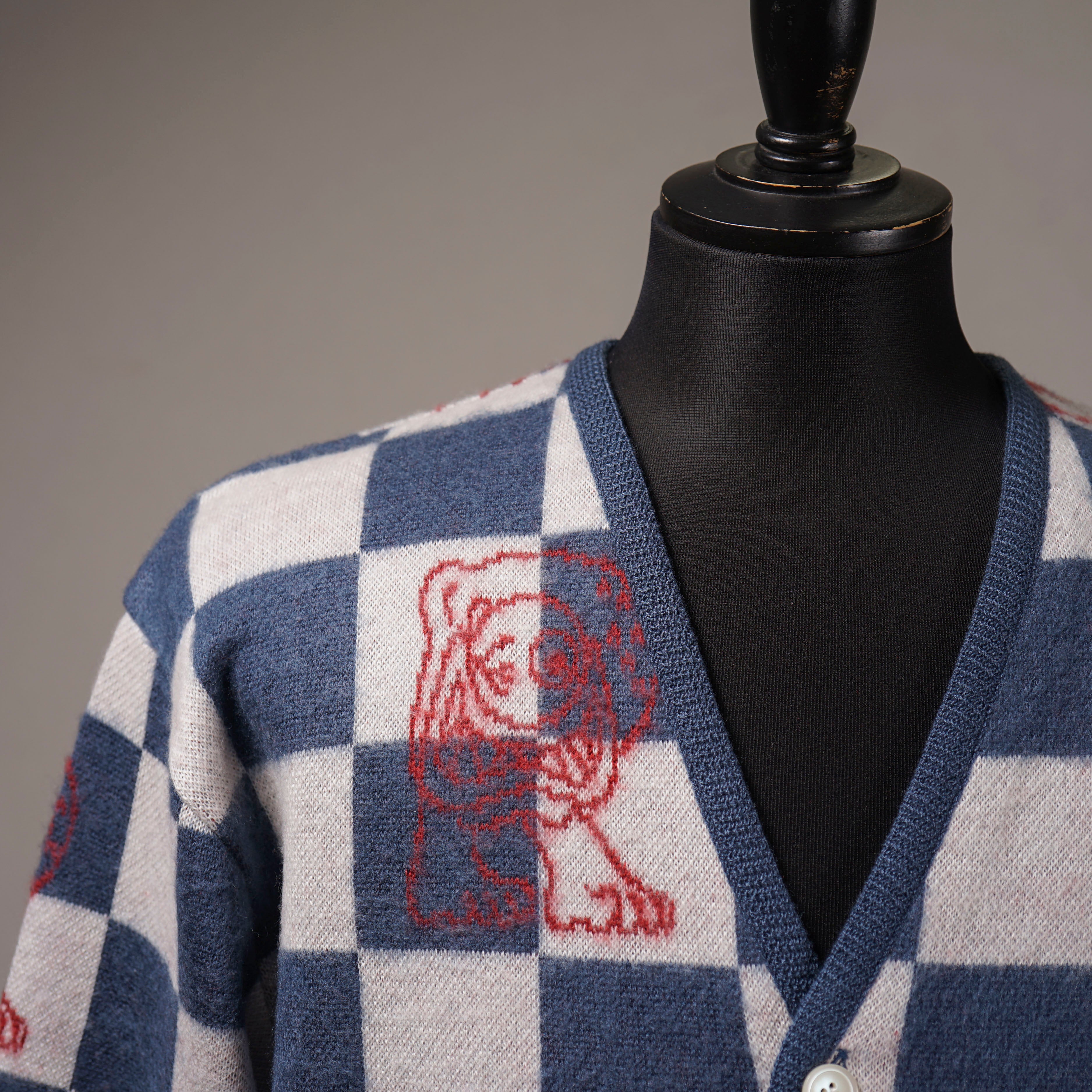 WEIRDO INITIALS - CARDIGAN / WRD6311 – GLADHAND & Co.