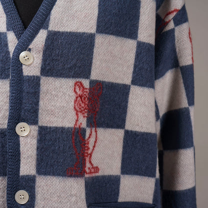 WEIRDO INITIALS - CARDIGAN / WRD6311