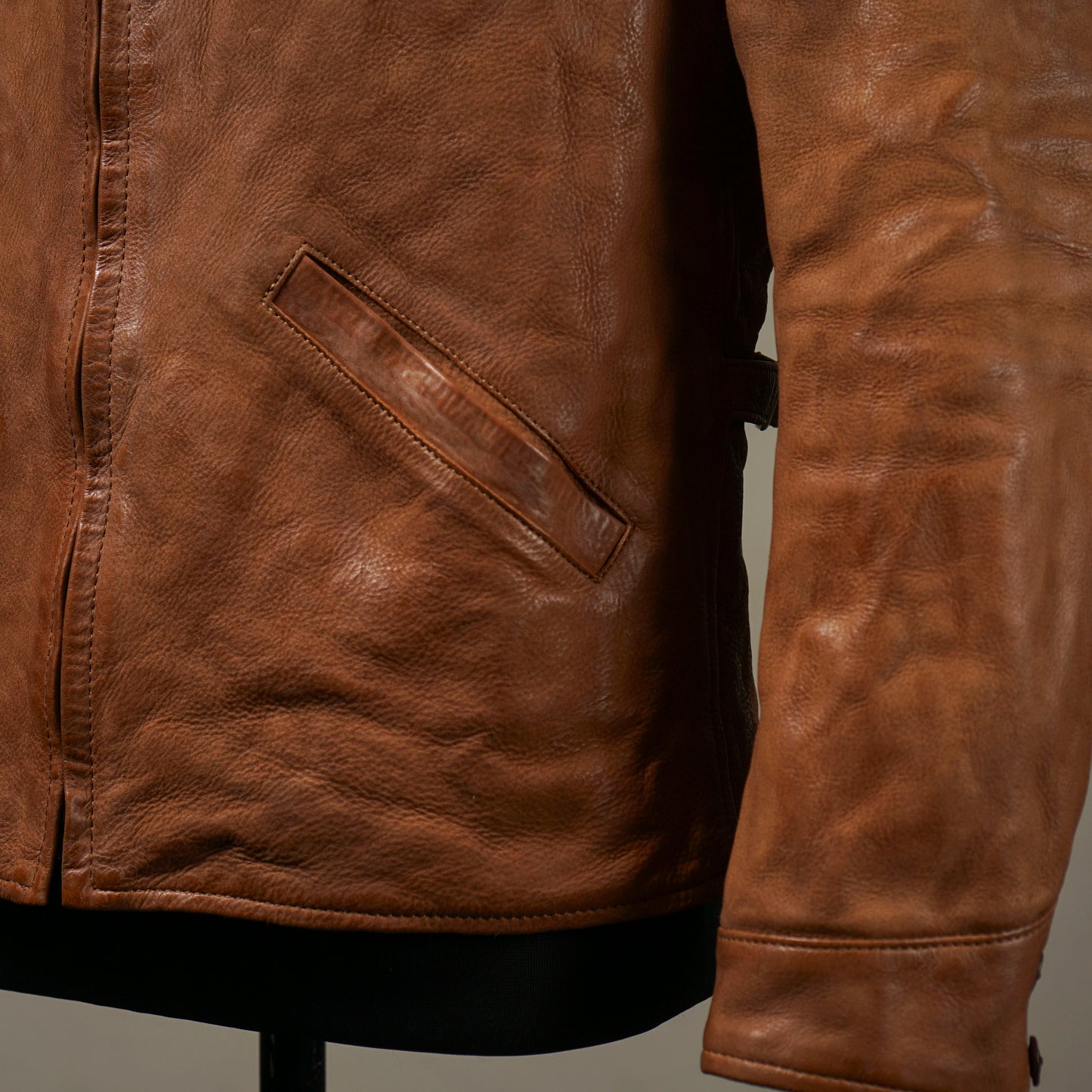 SPEED SHOP - LEATHER SPORTS JACKET / OC5304VF