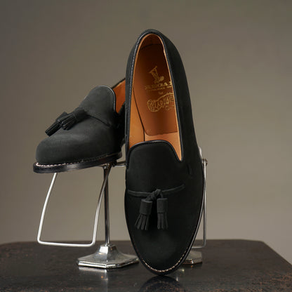 TASSELED SLIP-ON SHOES "SUEDE" / REGAL