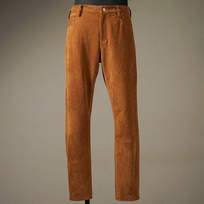 LOCOS - LEATHER PANTS "SUEDE" / GSV5313