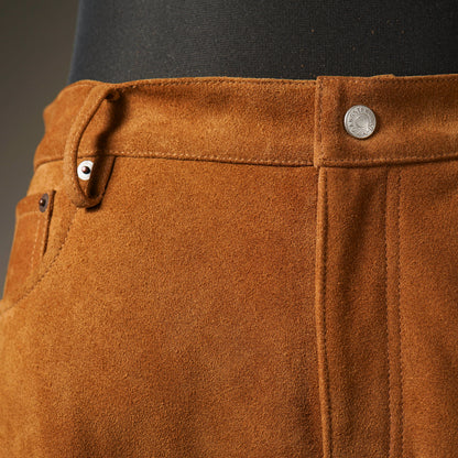 LOCOS - LEATHER PANTS "SUEDE" / GSV5313
