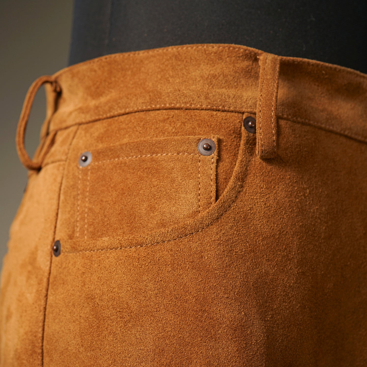 LOCOS - LEATHER PANTS "SUEDE" / GSV5313