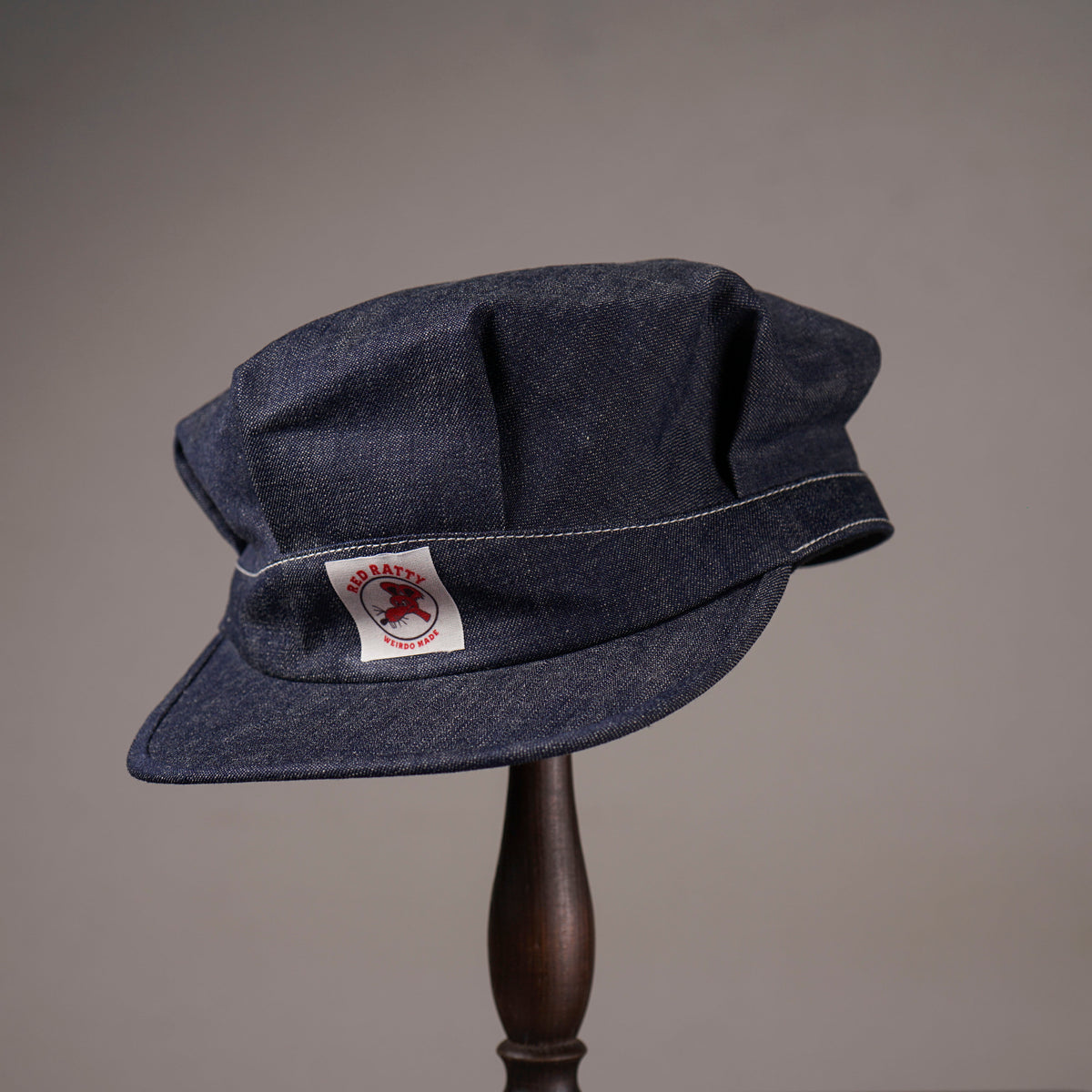 RED  RATTY - DENIM WORK CAP / WRD63G03