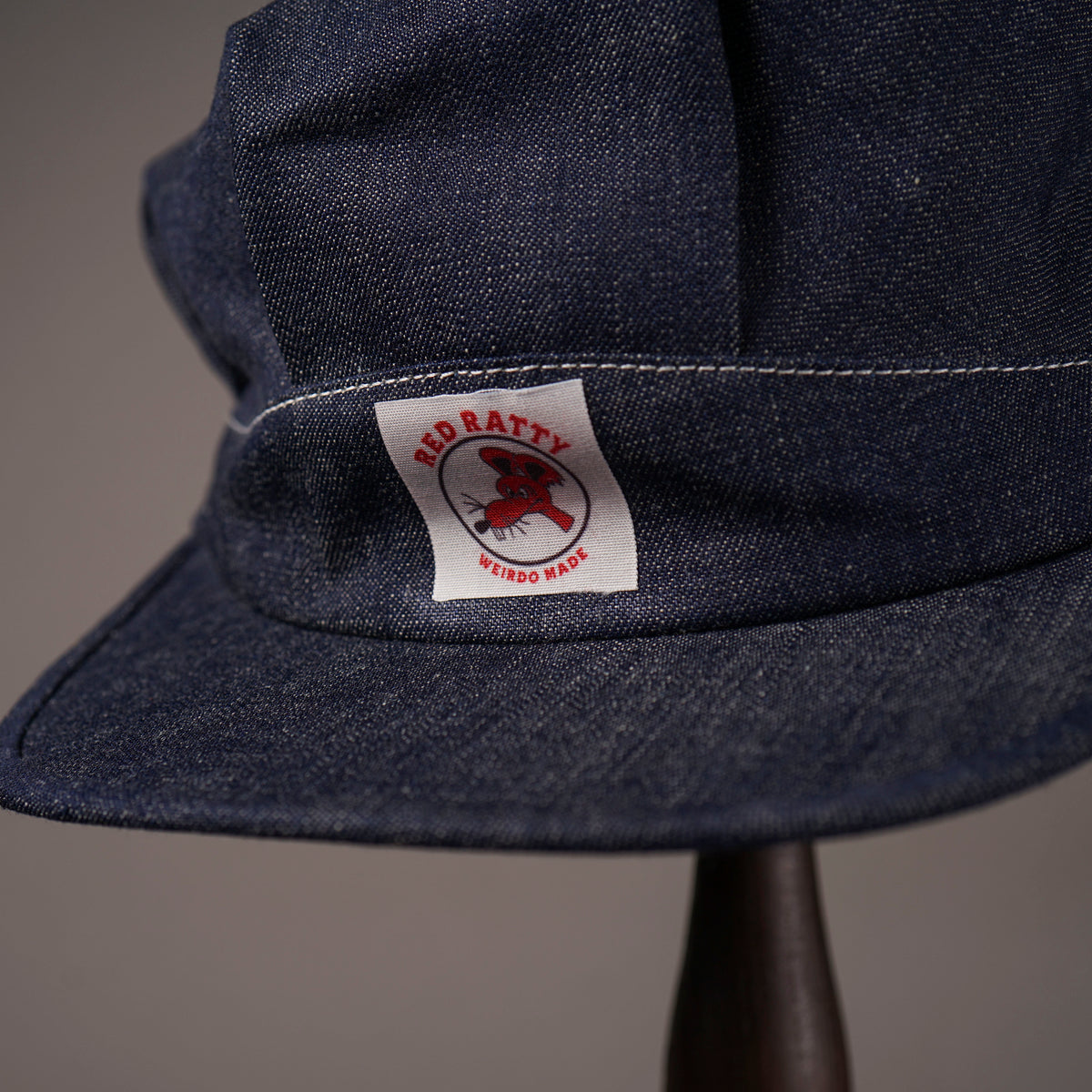RED  RATTY - DENIM WORK CAP / WRD63G03