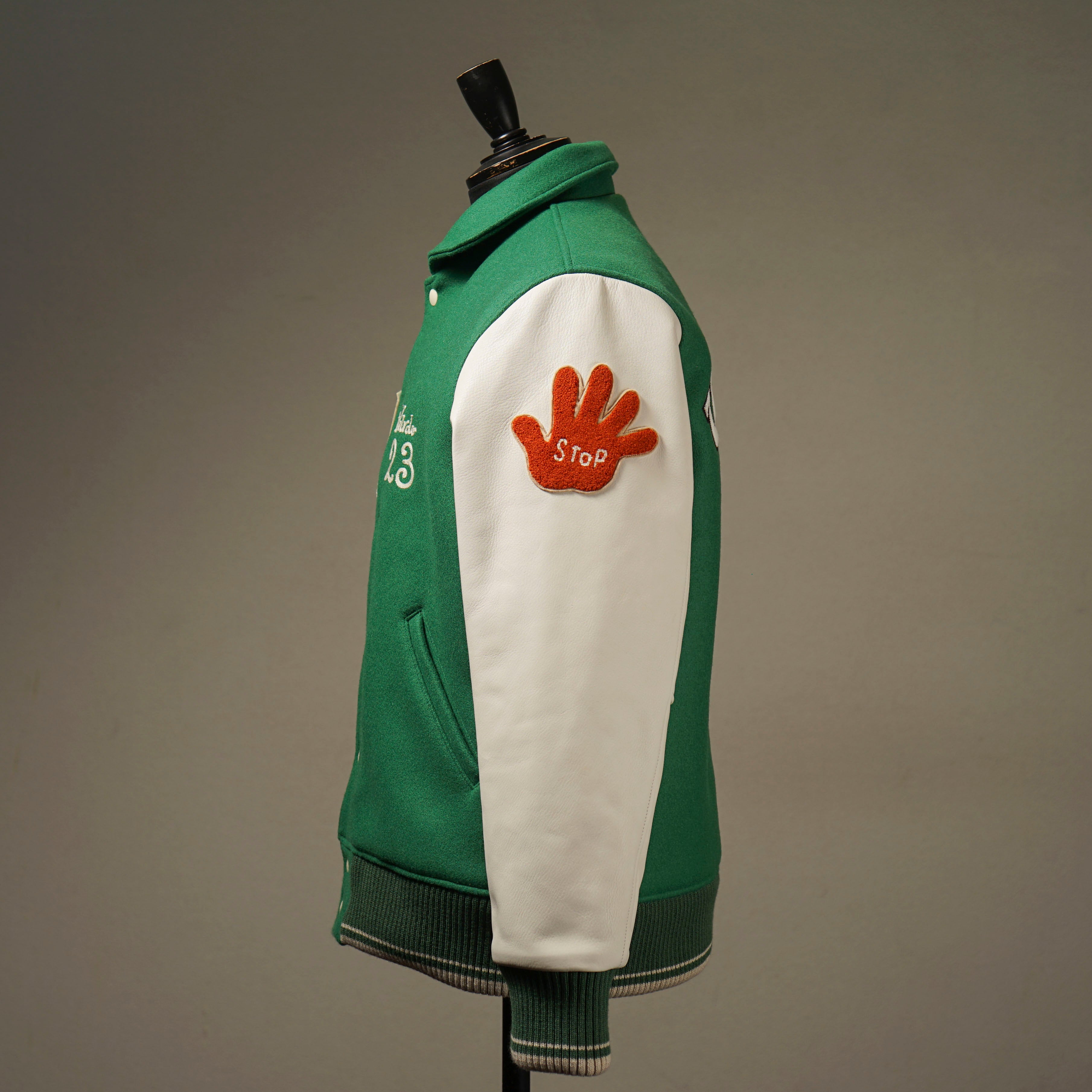 【早い者勝ち　セール】　Little Green Wonder Weirdo - STADIUM JACKET / WRD5302 – GLADHAND & Co.