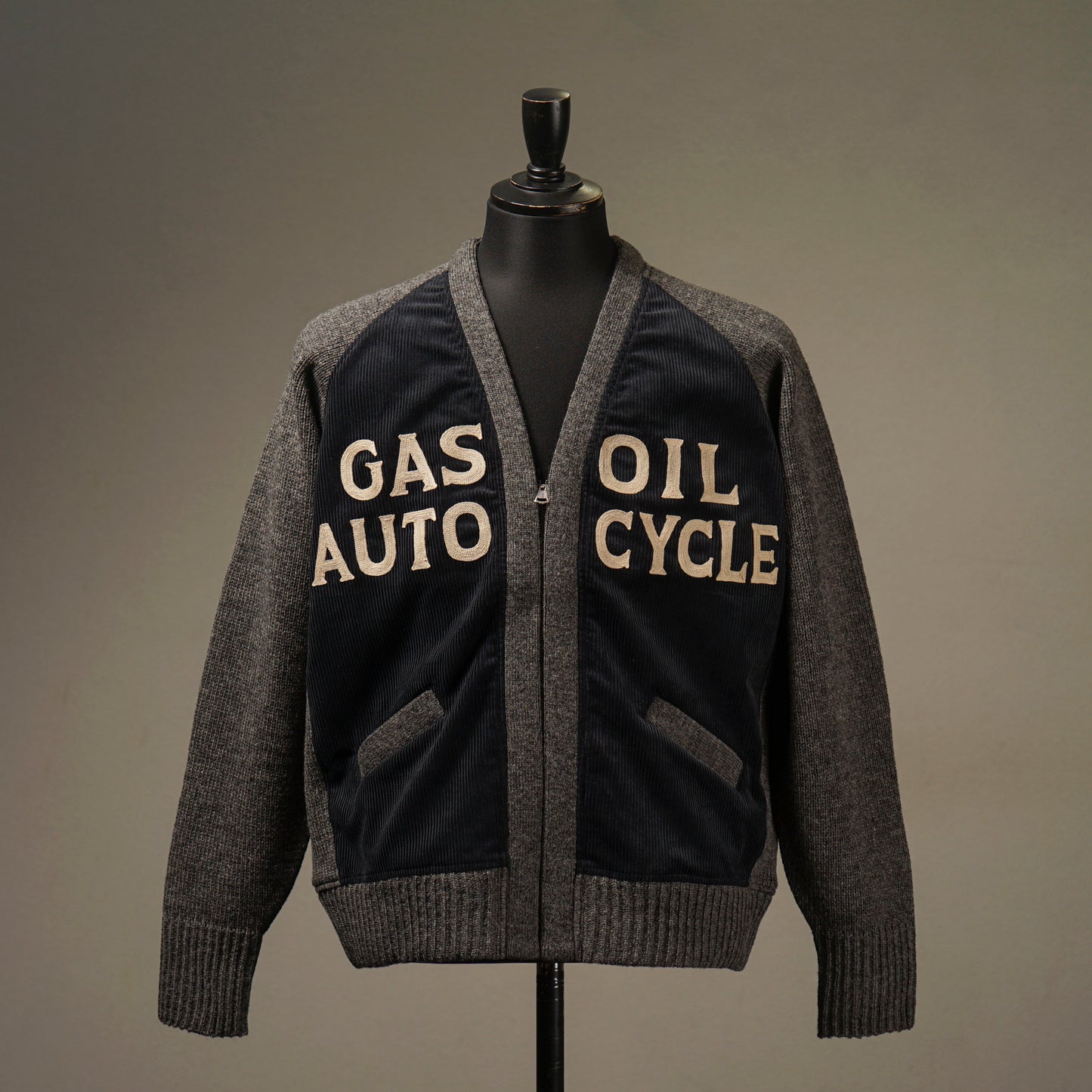 GASOIL AUTOCYCLE - ZIPPERED SWEATER / OC5311