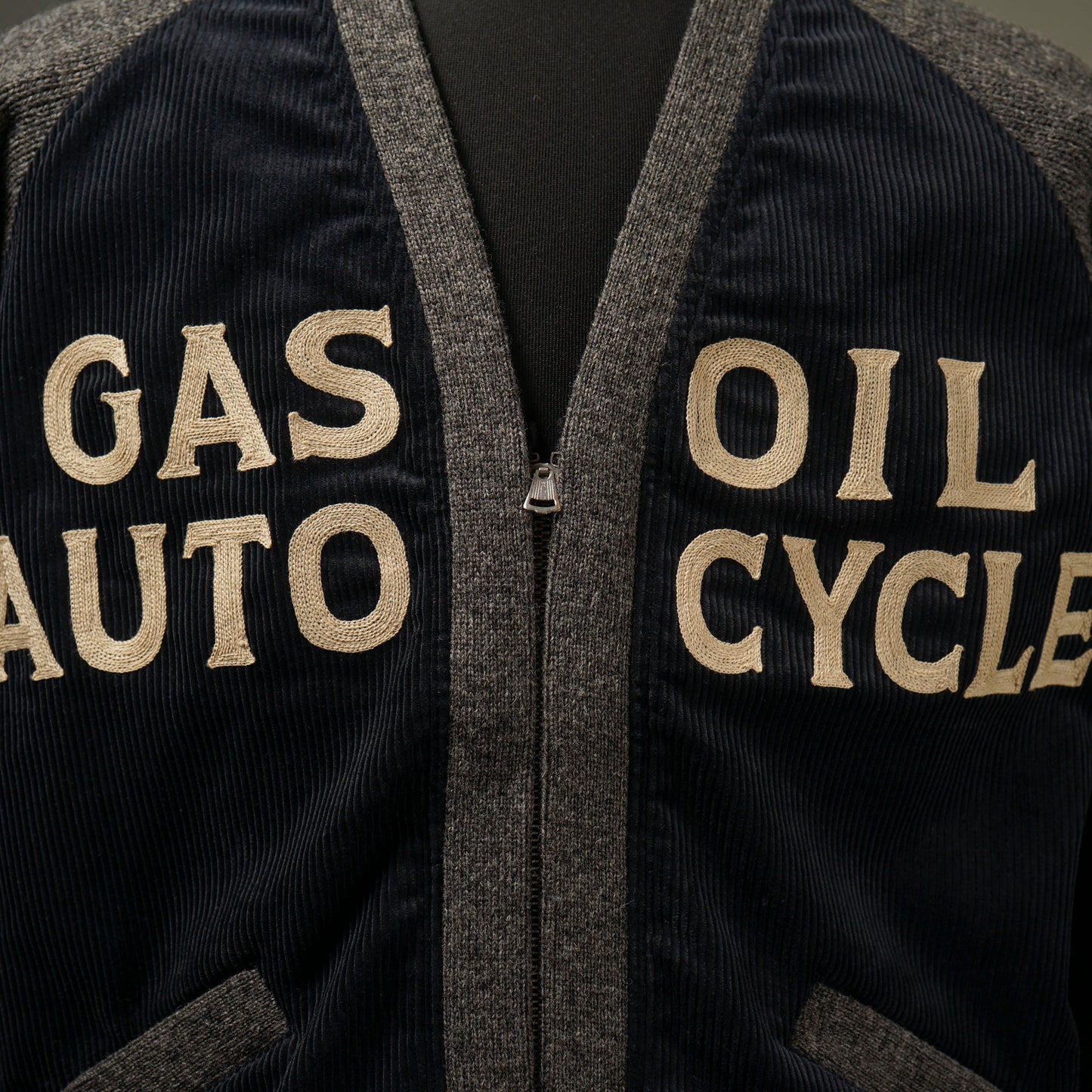 GASOIL AUTOCYCLE - ZIPPERED SWEATER / OC5311