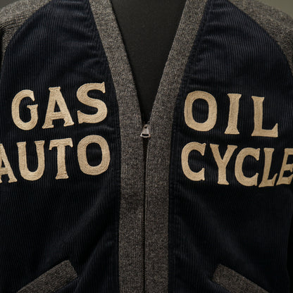 GASOIL AUTOCYCLE - ZIPPERED SWEATER / OC5311