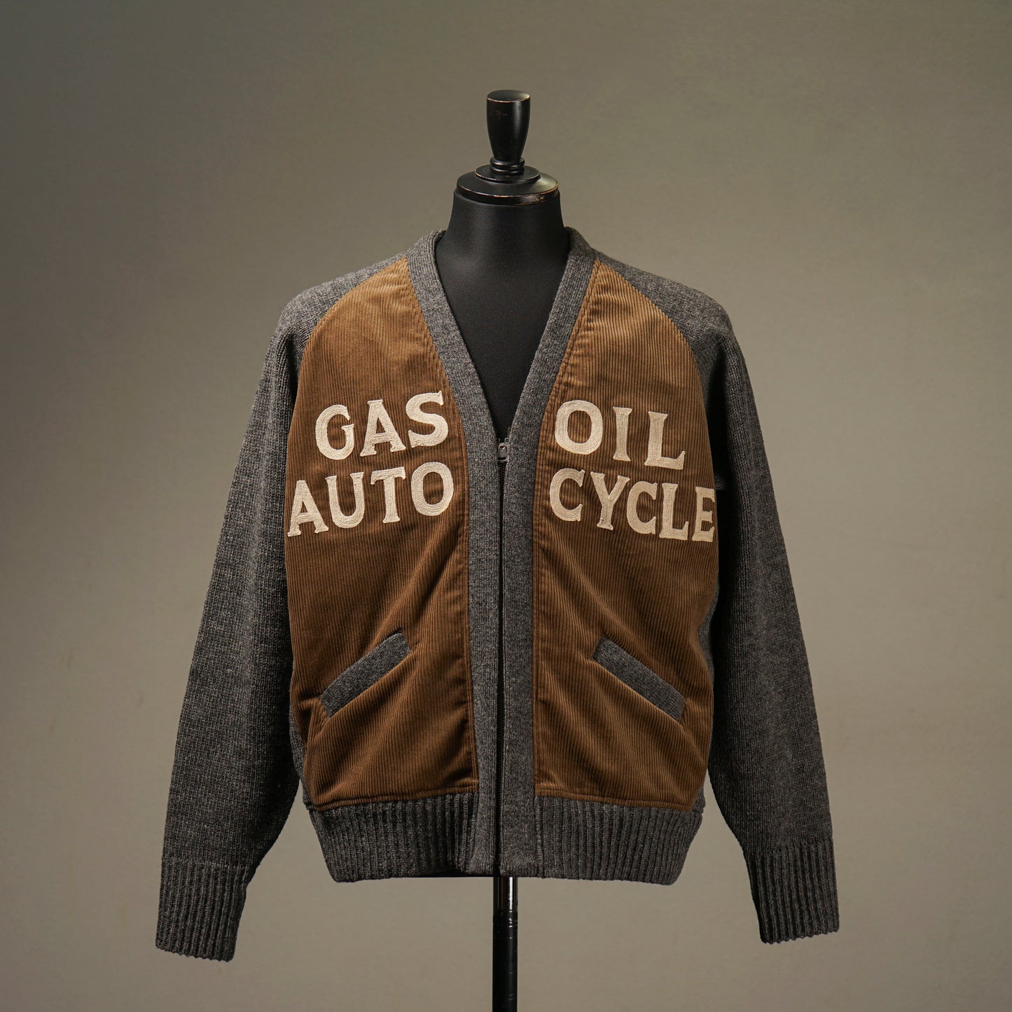 GASOIL AUTOCYCLE - ZIPPERED SWEATER / OC5311