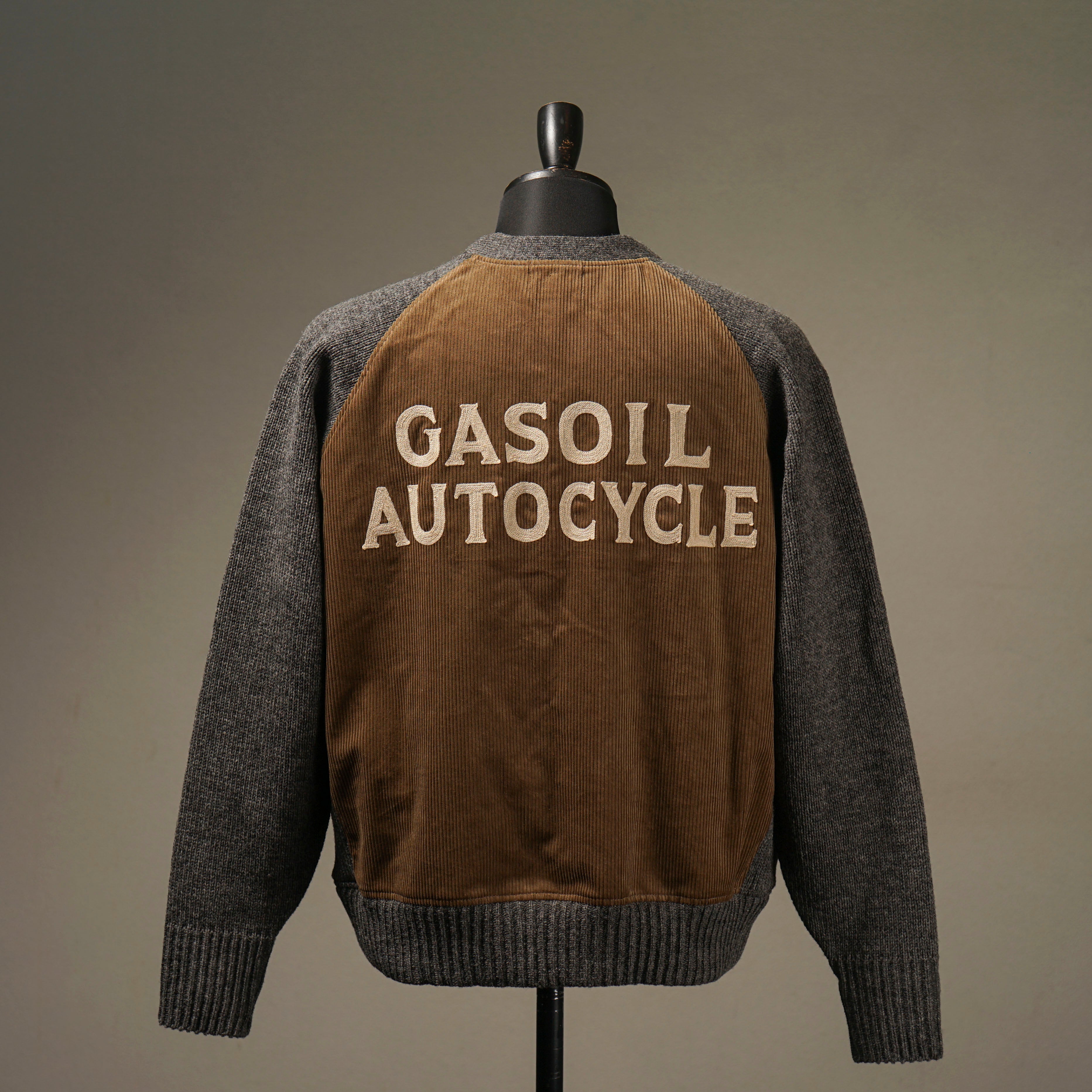 りる GASOIL AUTOCYCLE - ZIPPERED SWEATER / OC5311 – GLADHAND & Co.