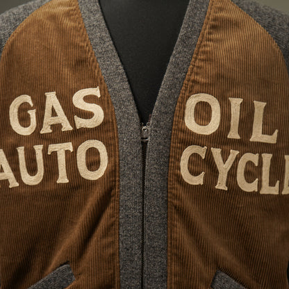 GASOIL AUTOCYCLE - ZIPPERED SWEATER / OC5311