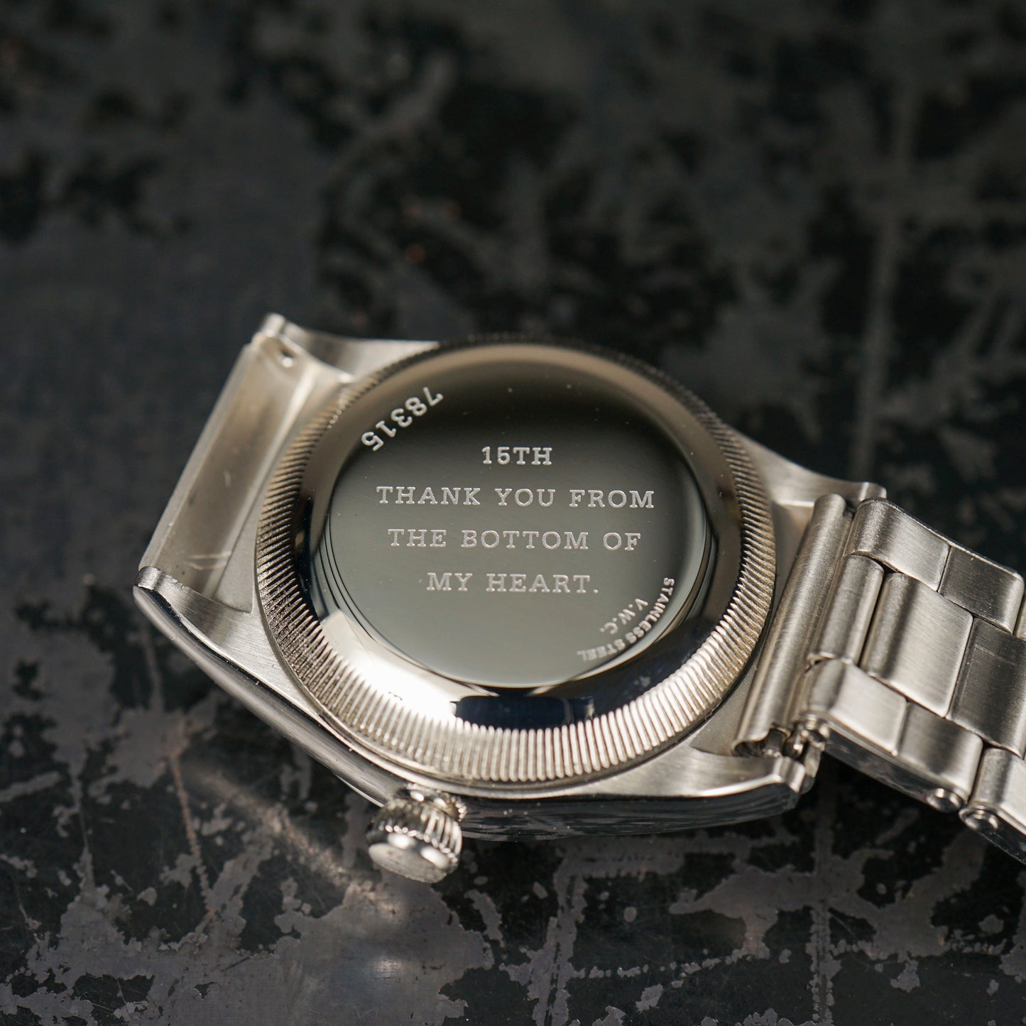 GLAD TIMES - CALIFORNIA DIAL"15th Anniv."-SILVER / x VAGUE WATCH