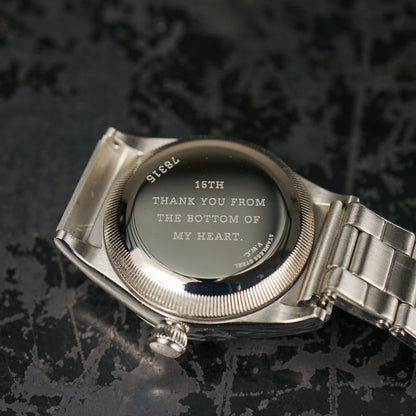 GLAD TIMES - CALIFORNIA DIAL"15th Anniv."-SILVER / x VAGUE WATCH
