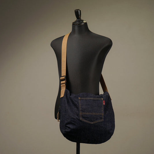 LOOK INVADING - DENIM SHOULDER BAG / WRD53G06