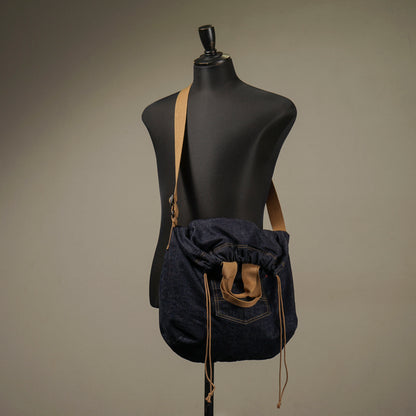 LOOK INVADING - DENIM SHOULDER BAG / WRD53G06