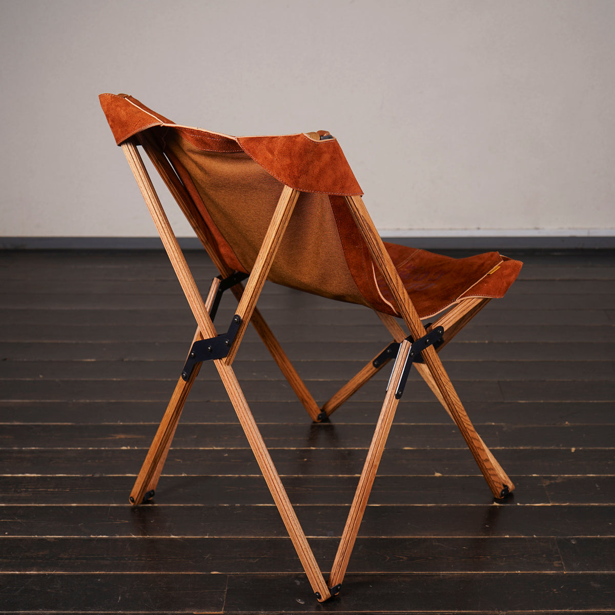 OLD MOUNTAIN x GLADHAND - ADVERTISING FOLDING CHAIR RAKUDA "HAND PAINT" / OMGH6304