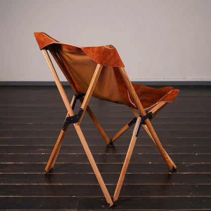 OLD MOUNTAIN x GLADHAND - ADVERTISING FOLDING CHAIR RAKUDA "HAND PAINT" / OMGH6304