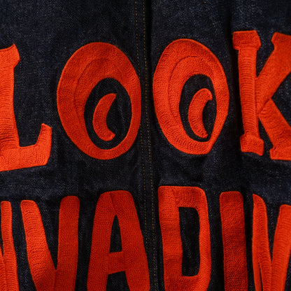 LOOK INVADING - DENIM PIERROT PANTS "48in" / WRD5306