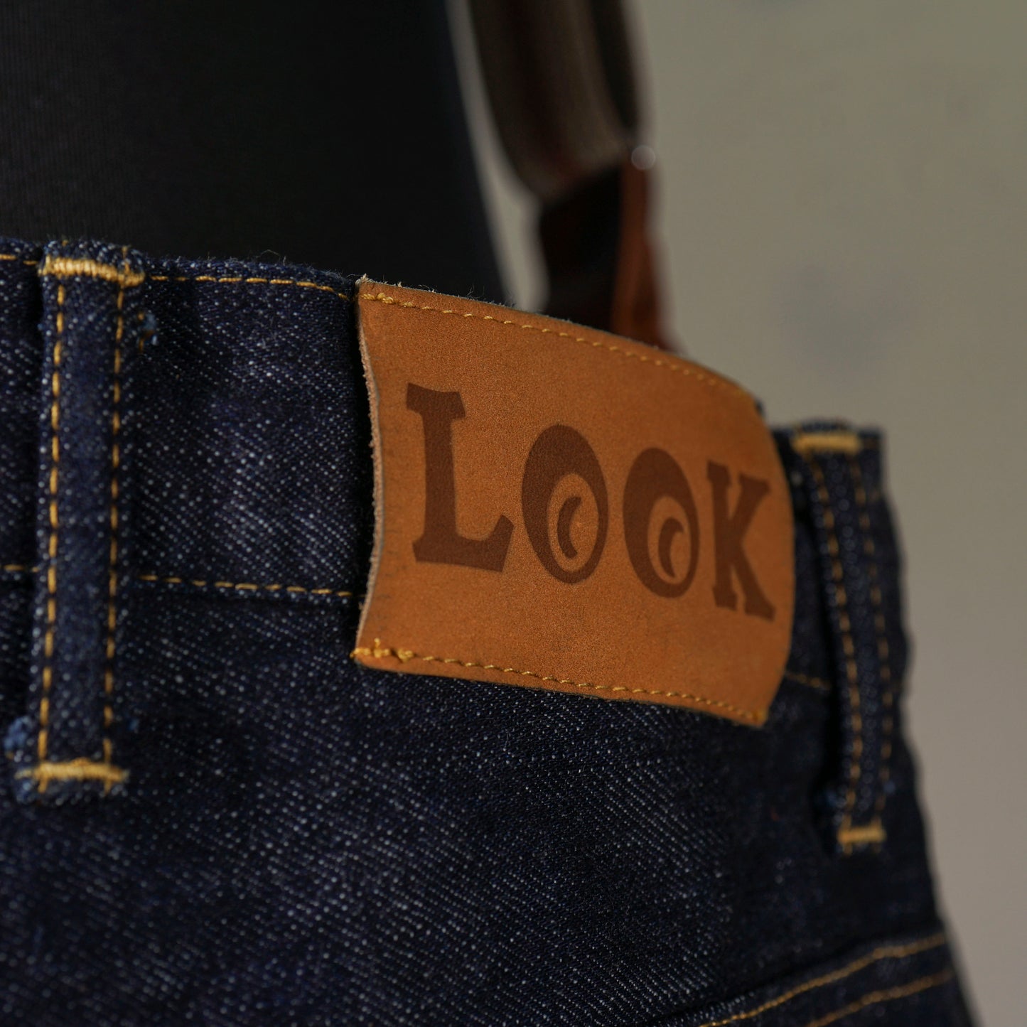 LOOK INVADING - DENIM PIERROT PANTS "48in" / WRD5306