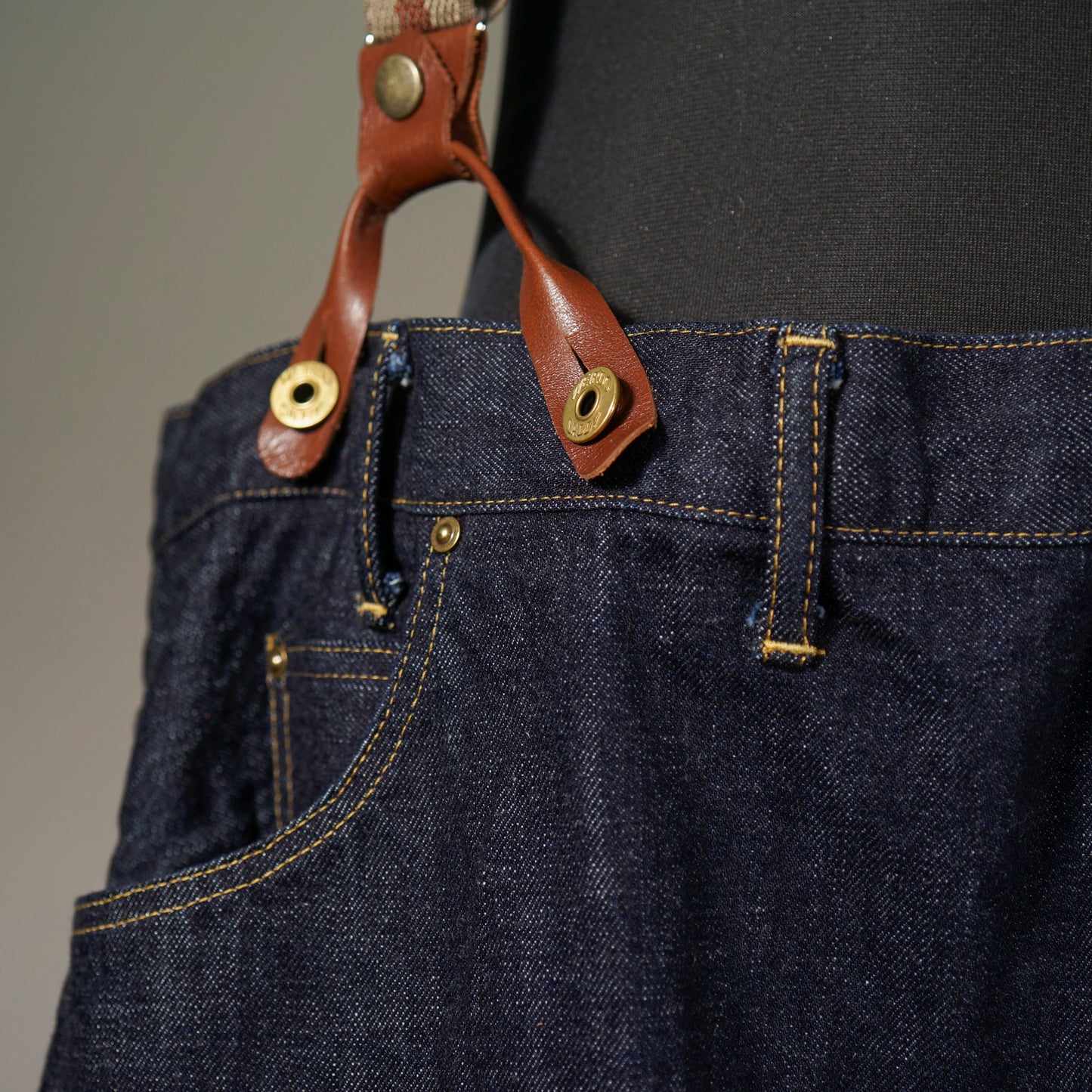 LOOK INVADING - DENIM PIERROT PANTS "48in" / WRD5306