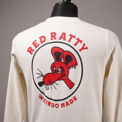 RED RATTY - L/S HENRY T-SHIRTS / WRD6316
