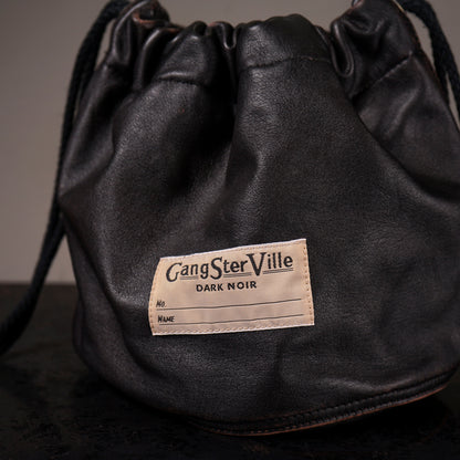 DARK NOIR - LEATHER EFFECT BAG / GSV63G05