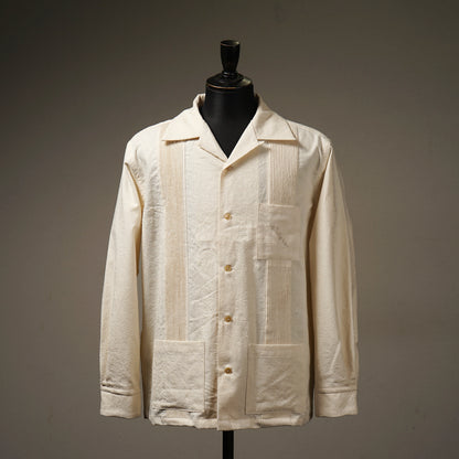 RIPTIDE CLUB - L/S GUAYABERA SHIRTS / GSV-24-AW-09