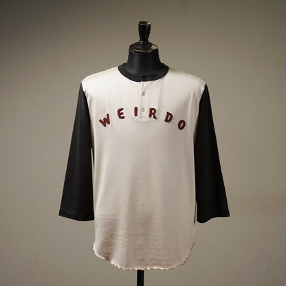 WEIRDO - BASEBALL HENRY T-SHIRTS / WRD-24-SS-19