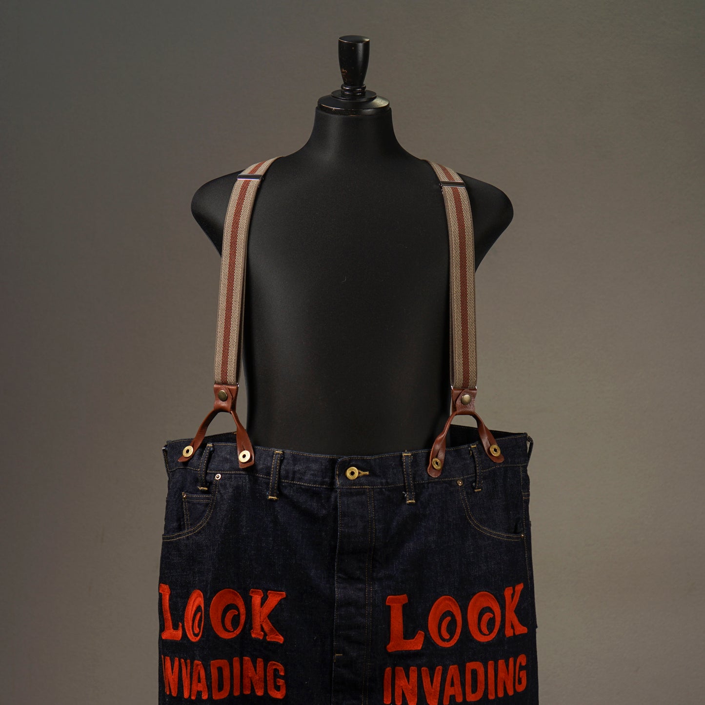 LOOK INVADING - DENIM PIERROT PANTS "48in" / WRD5306