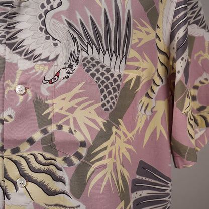 GLAD RAW - S/S HAWAIIAN SHIRT / BYGH6108 GLADHAND / GLAD HAND
