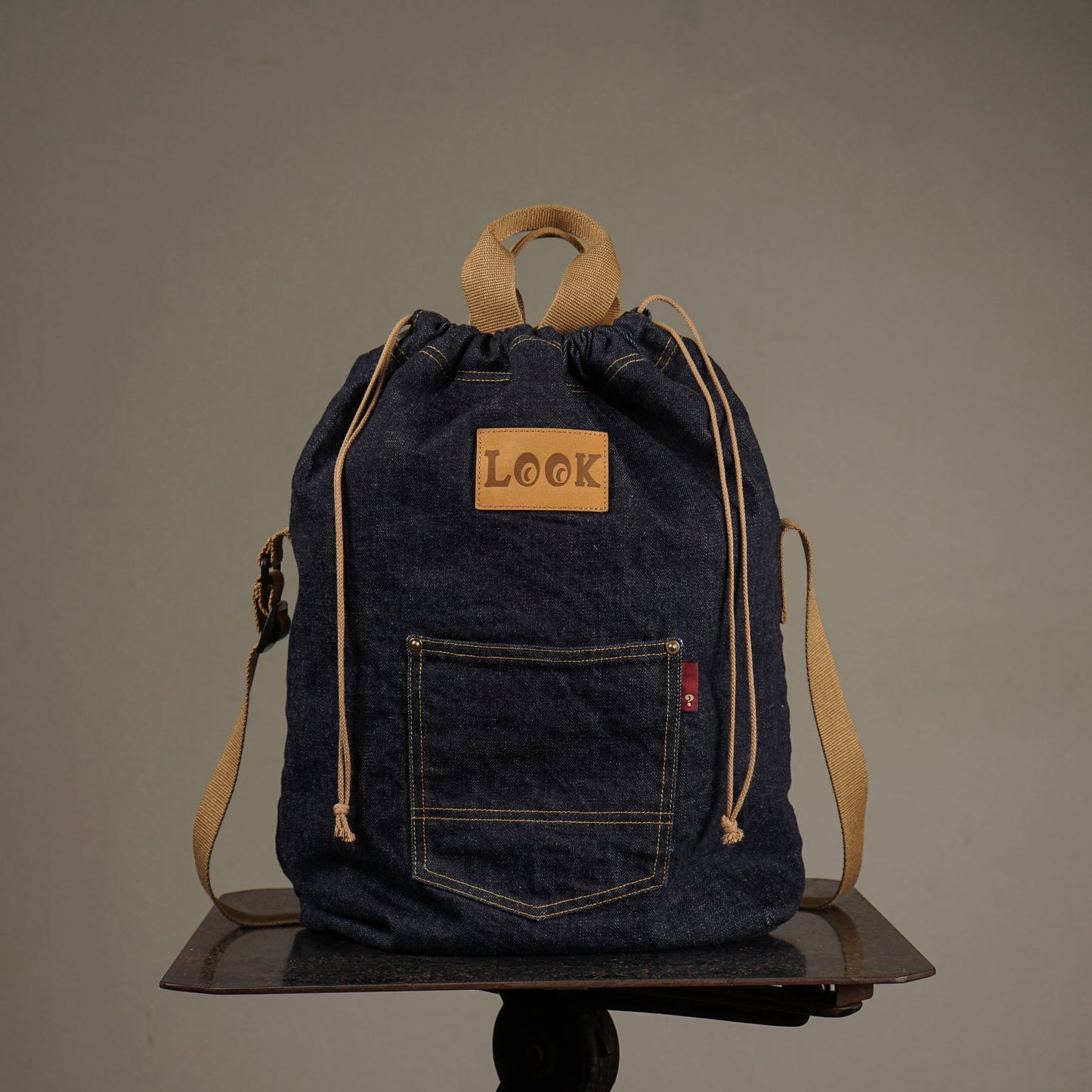 LOOK INVADING - DENIM SHOULDER BAG / WRD53G06