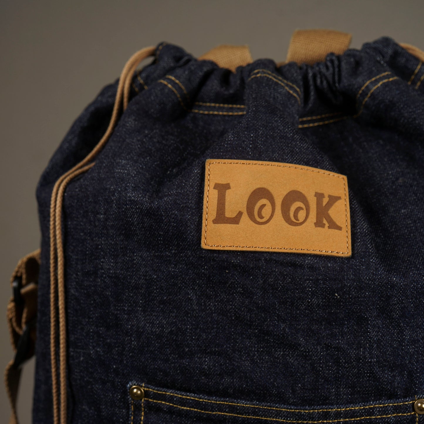 LOOK INVADING - DENIM SHOULDER BAG / WRD53G06
