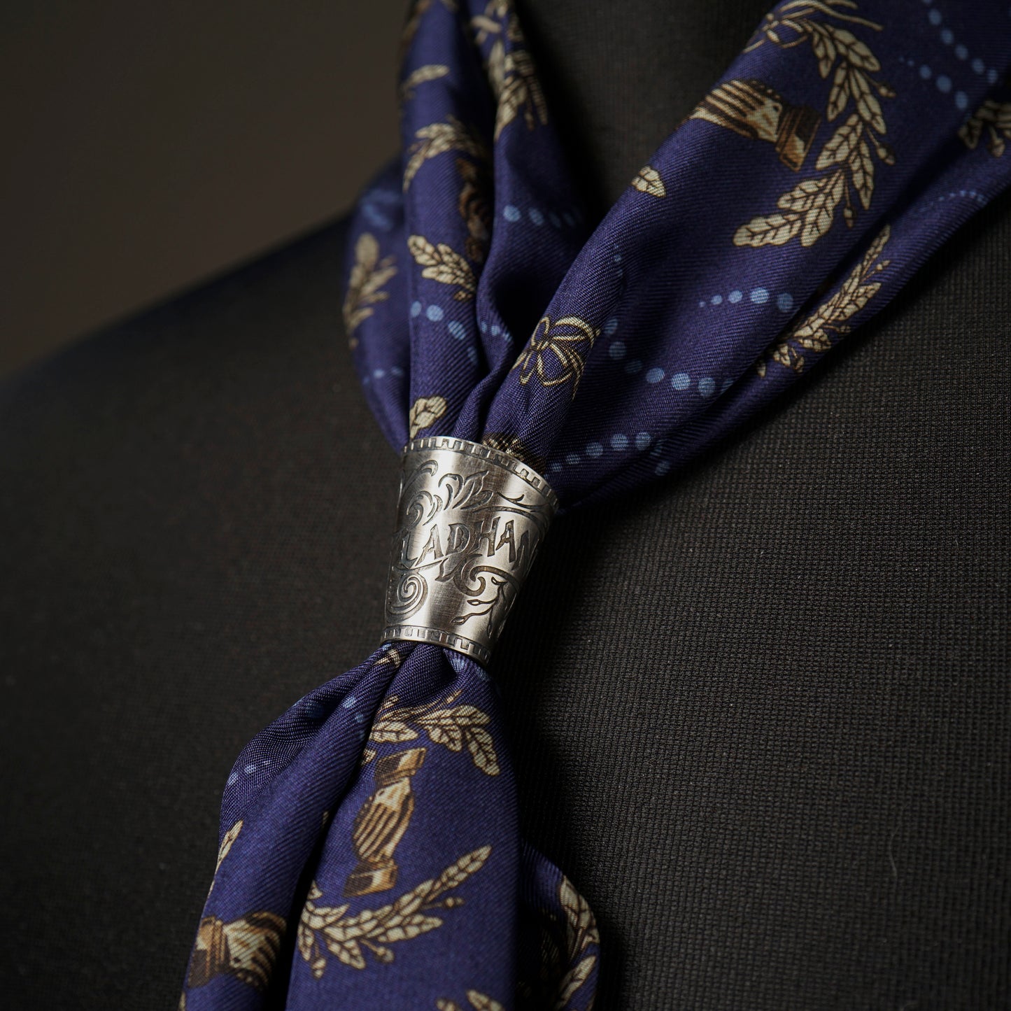 BANDANA HOLDER "SILVER925"