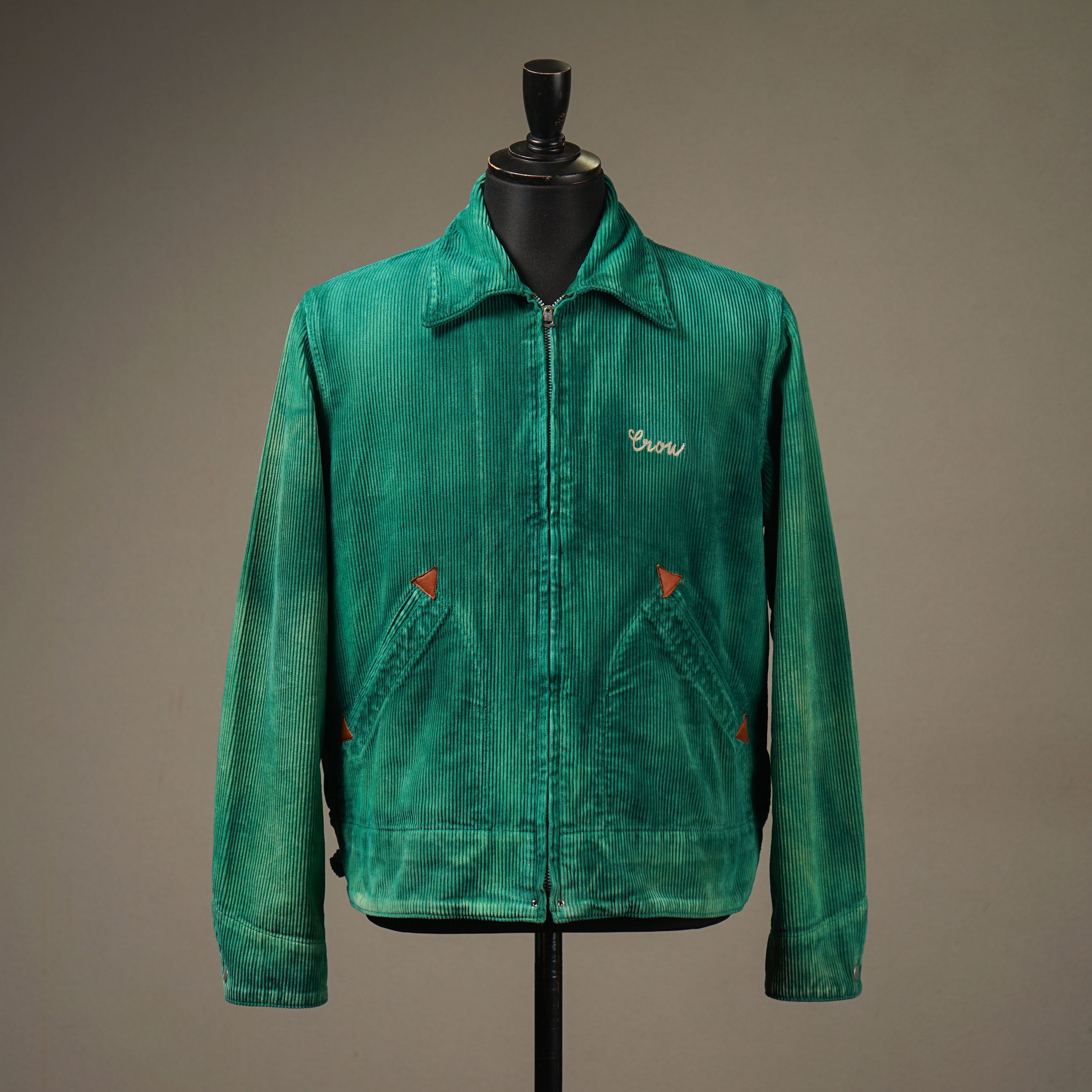 ジャケット・アウター OLD CROW BLACKBIRDS SPORTS JACKET GREEN OC5305 /「BLACKBIRDS - SPORTS JACKET / GREEN」コーデュロイスポーツ
