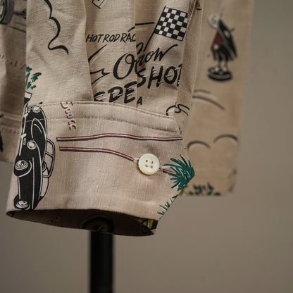 OLD CROW GARAGE - L/S SHIRTS / OC5106