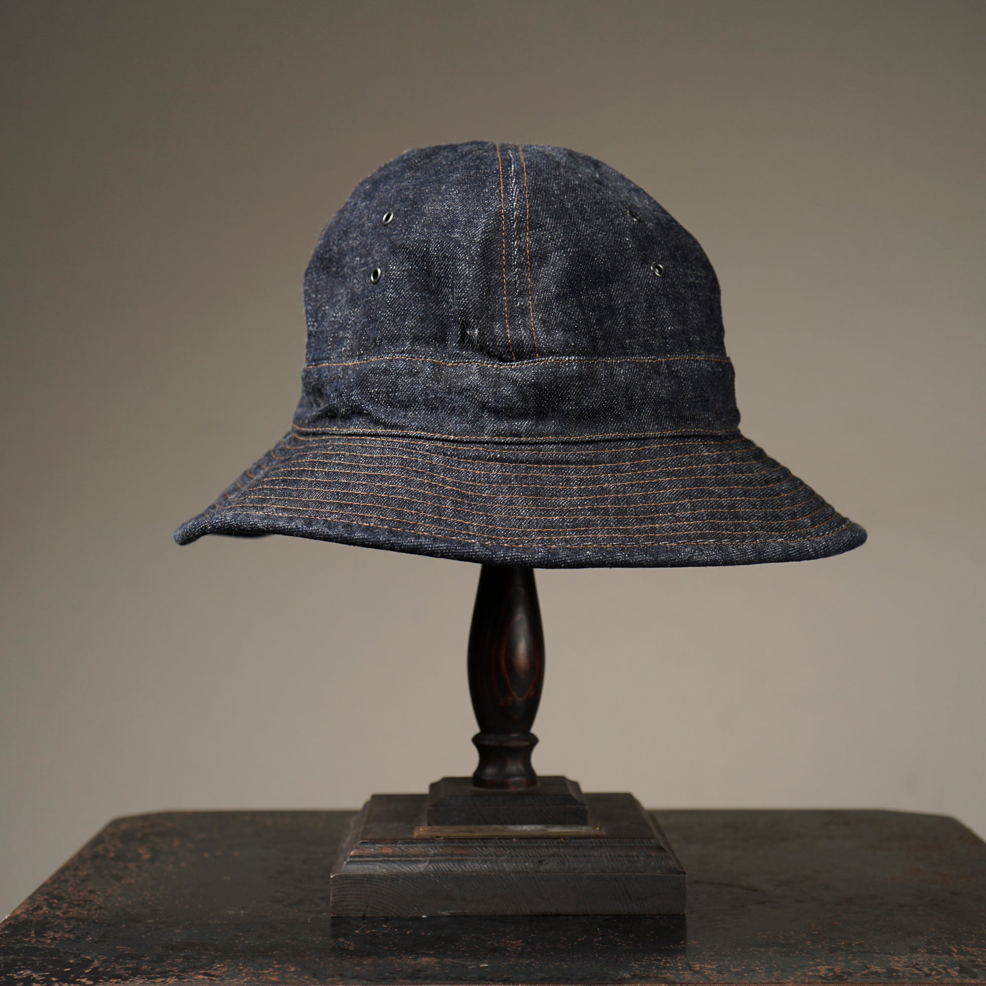 LIZZY - DENIM HAT / BYGH-23-AW-G05 – GLADHAND & Co.